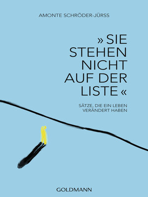 cover image of „Sie stehen nicht auf der Liste"